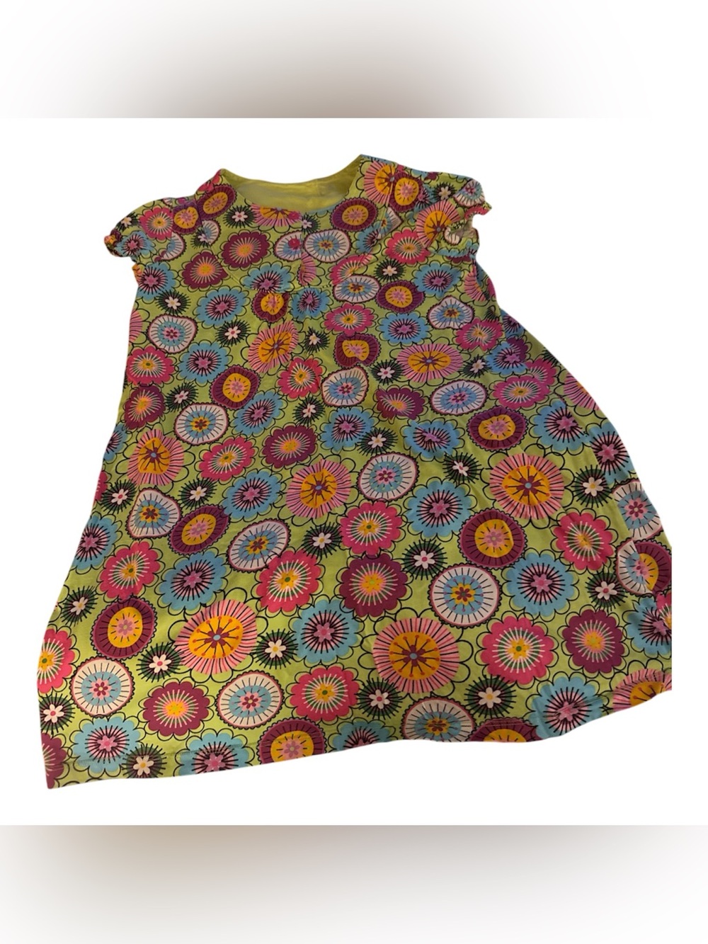Hanna Andersson girls size 160 (14/16) floral dress